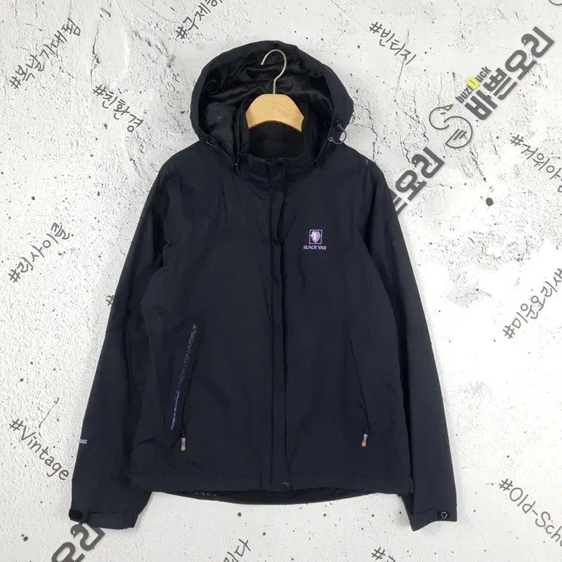 [BUNJANG] Black Yak Aqua Block Feather Jacket - Black (Size 95) / 블랙야크 아쿠아블록 바람막이 패더 자켓 블랙 3800053