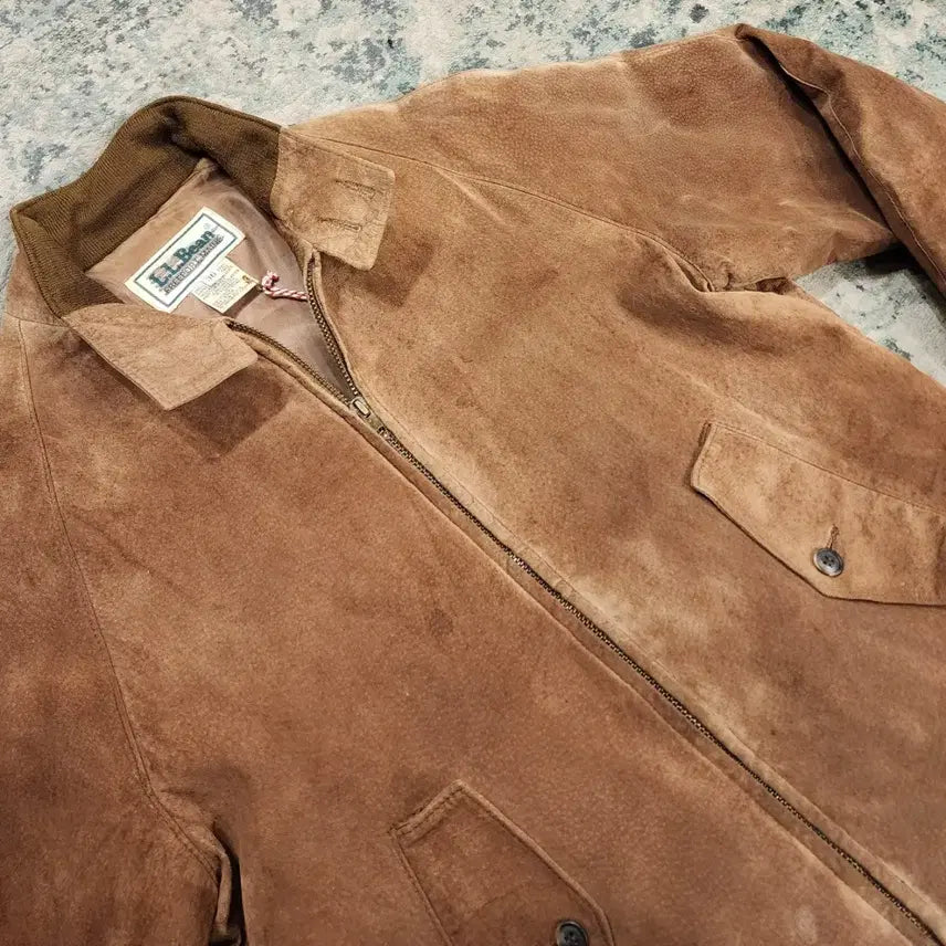[BUNJANG] L.L.Bean Suede G9 Harrington Jacket / 90s USA제작 엘엘빈 스웨이드 G9 헤링턴자켓