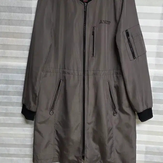 [BUNJANG] VYOLIVA Long Bomber Jacket / VYOLIVA 봄버 롱 자켓