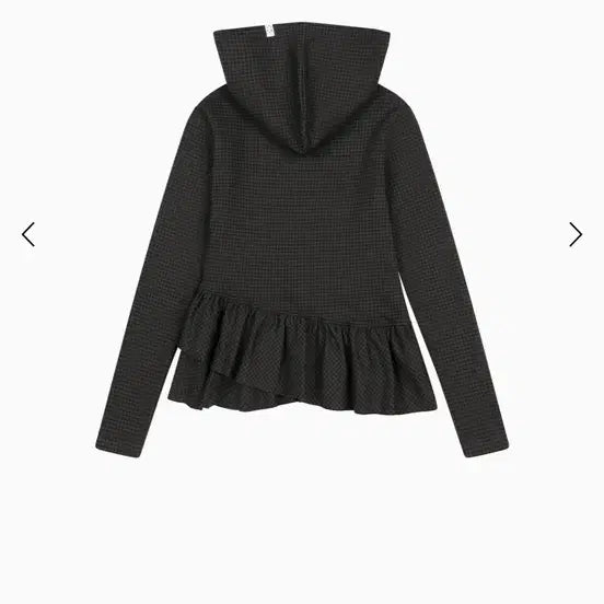 [BUNJANG] Ohesio Frill Hooded T-Shirt / 오헤시오 (Ohesio) 프릴 후드 티셔츠