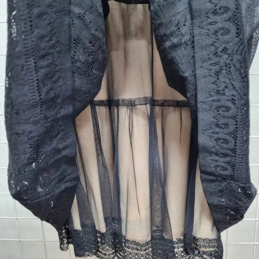 [BUNJANG] Renny Ron Lace Dress / 레니본 레이스 원피스
