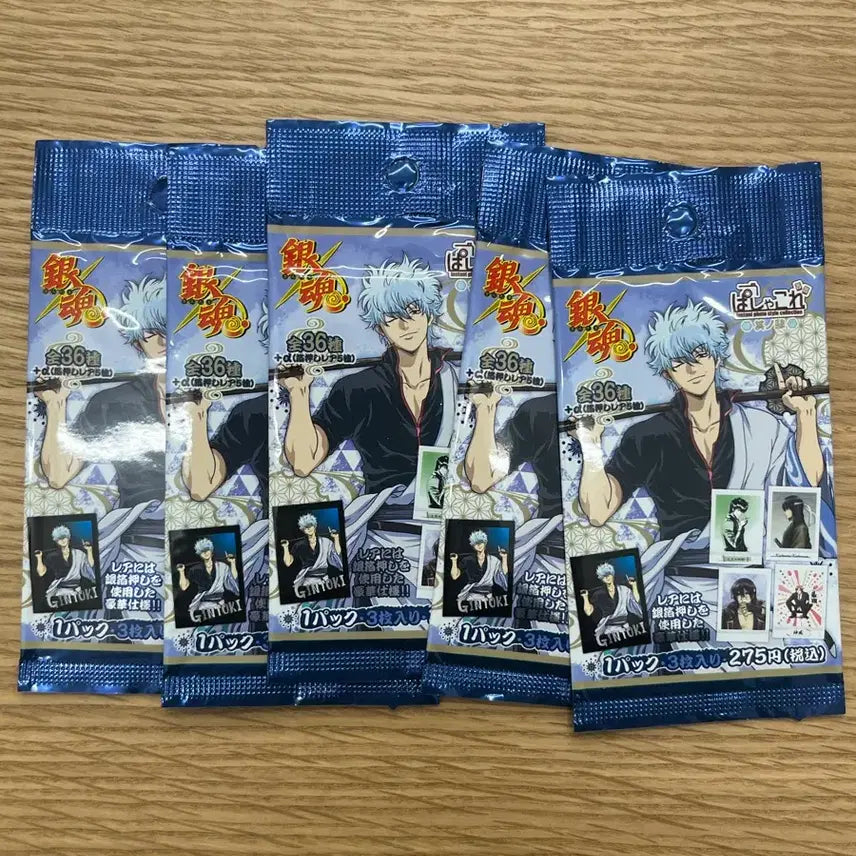 [BUNJANG] Gintama PASHACore Vol. 4 Sealed 5 Packs / 은혼 파샤코레 4탄 미개봉 5팩