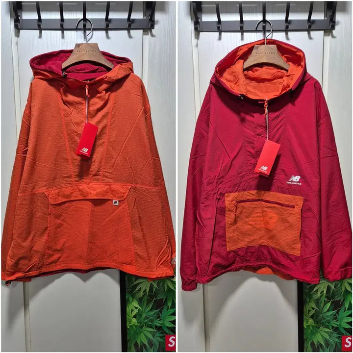 [BUNJANG] New Balance Reversible Anorak Windbreaker / (타임세일)(새상품)양면 뉴발란스 아노락 바람막이