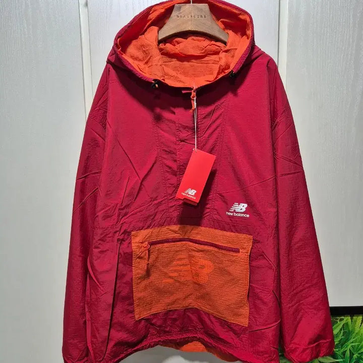 [BUNJANG] New Balance Reversible Anorak Windbreaker / (타임세일)(새상품)양면 뉴발란스 아노락 바람막이