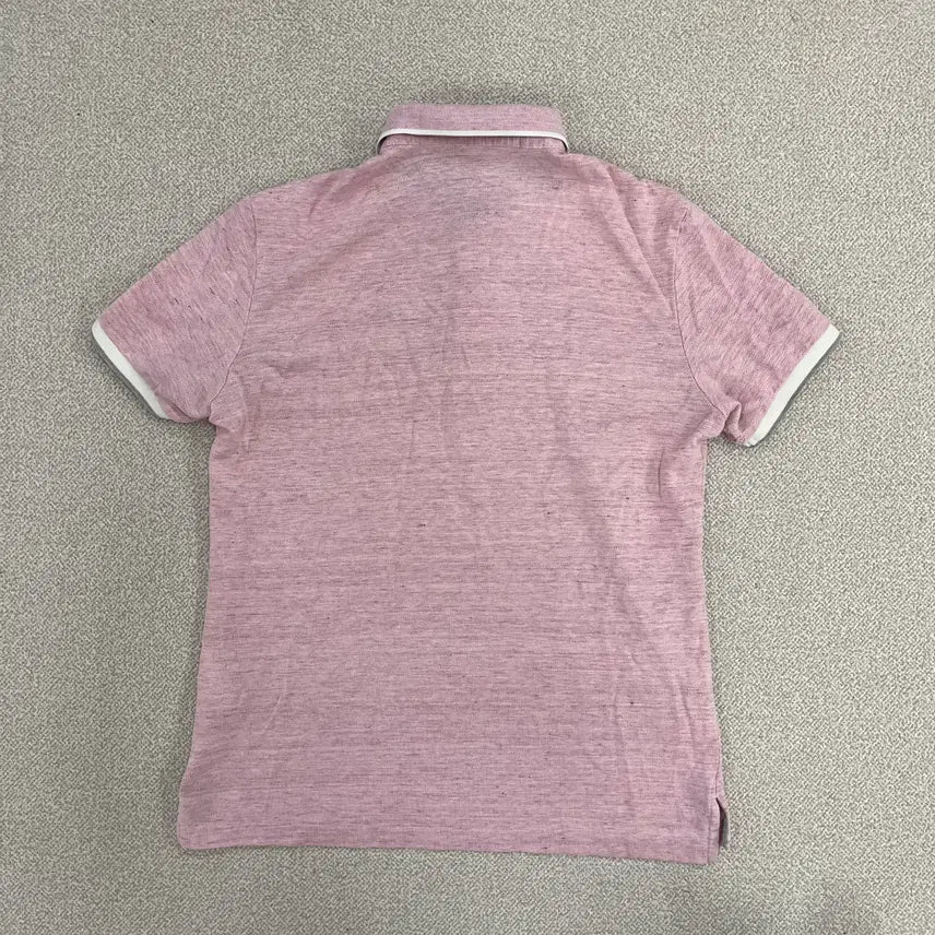 [BUNJANG] Beanpole Linen Short Sleeve Polo Shirt / 100 빈폴 린넨 반팔 카라 티셔츠 0225M1