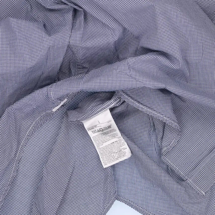 [BUNJANG] L Gap Check Long Sleeve Shirt / L 갭 체크 긴팔 셔츠 0306H1