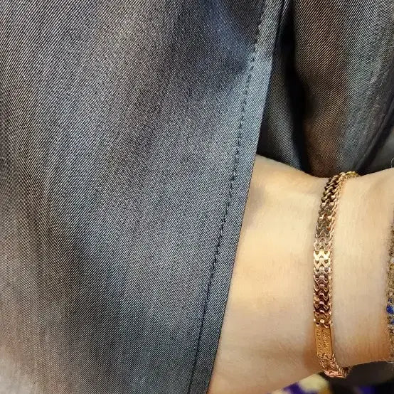 [BUNJANG] ROGA Silk Long Coat (66-88) / ROGA 실크 100% 롱코트 (66 77 88)