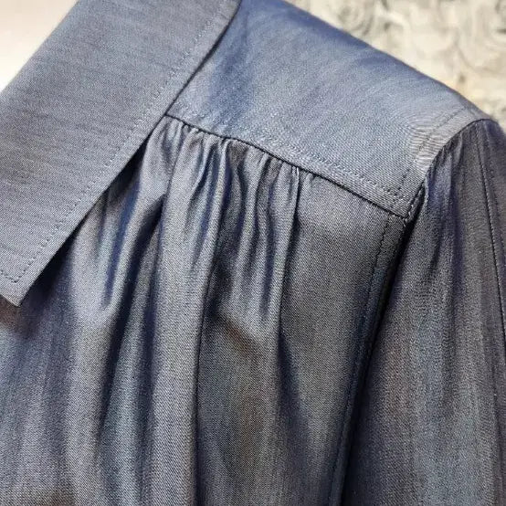 [BUNJANG] ROGA Silk Long Coat (66-88) / ROGA 실크 100% 롱코트 (66 77 88)