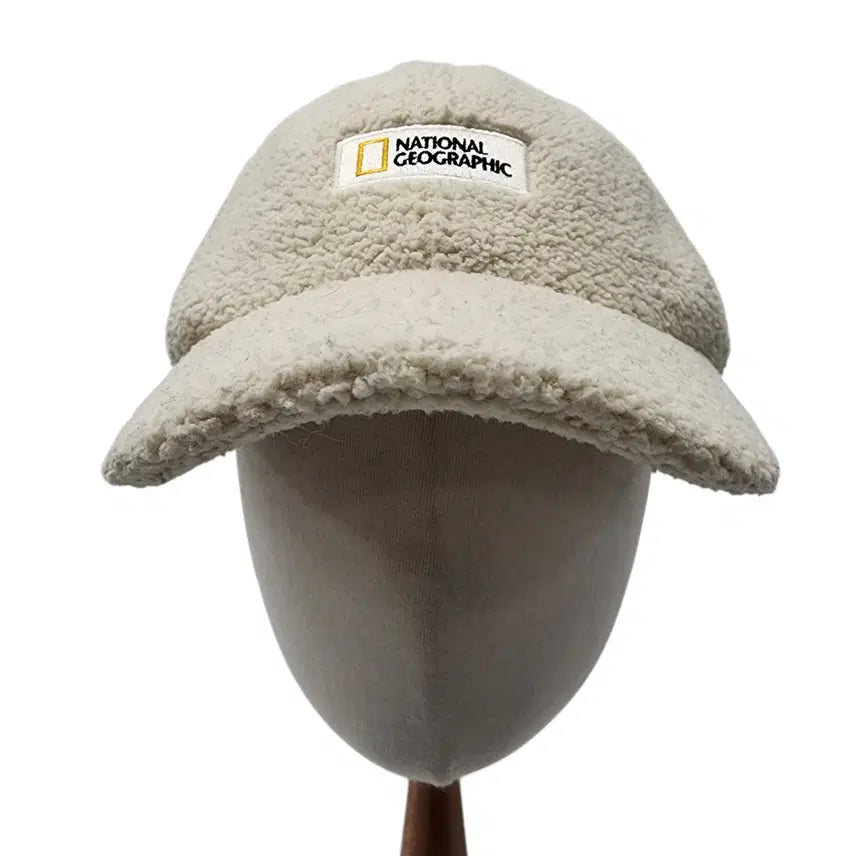 [BUNJANG] National Geographic Fleece Ball Cap / [F] 내셔널지오그래픽 플리스 볼캡
