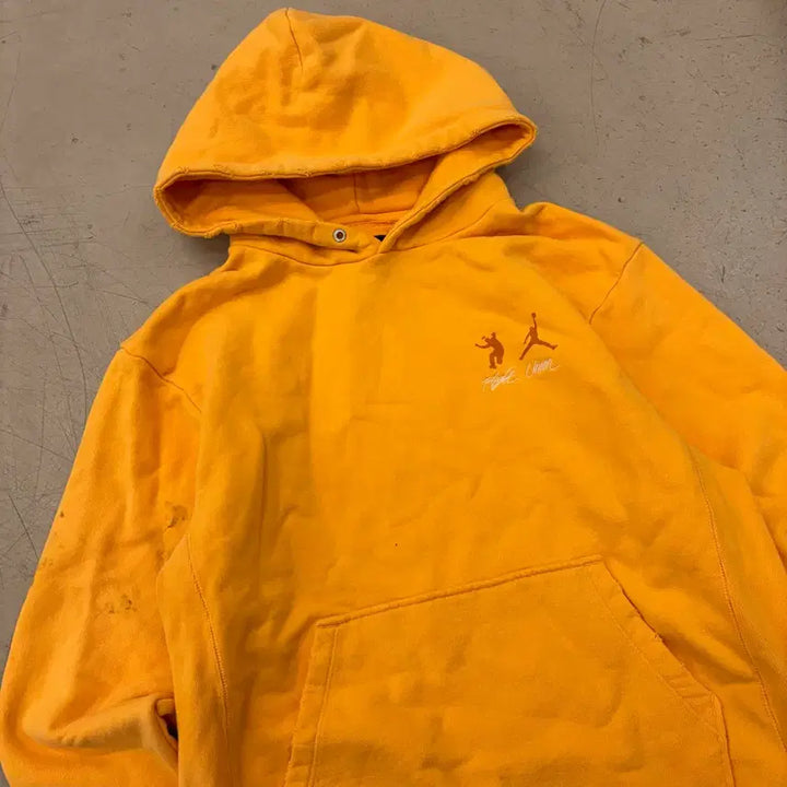 [BUNJANG] Jordan x Union Yellow Flight Club Hoodie / 조던 x 유니온 옐로우 플라이트 클럽 후드티