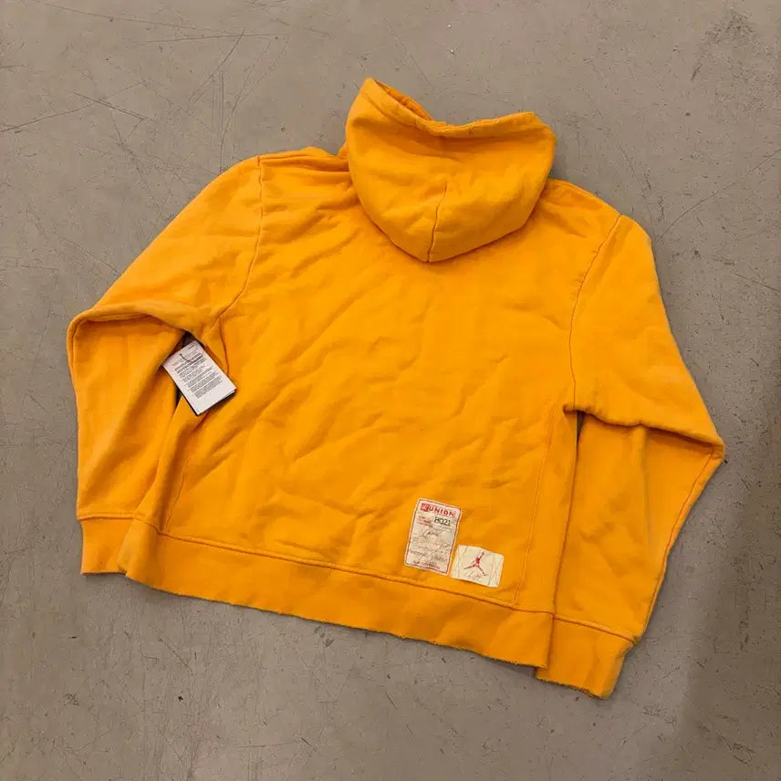 [BUNJANG] Jordan x Union Yellow Flight Club Hoodie / 조던 x 유니온 옐로우 플라이트 클럽 후드티