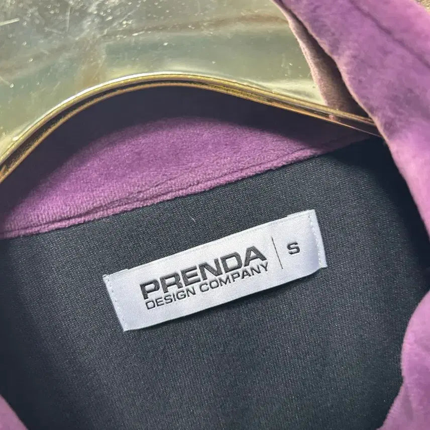 [BUNJANG] PRENDA Velvet Training Set Black S / PRENDA 벨벳 트레이닝 세트 블랙  S