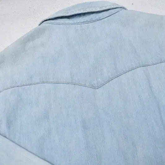 [BUNJANG] EDWIN Western Denim Shirt M0060 / 00S 에드윈 웨스턴 데님 셔츠 M0060