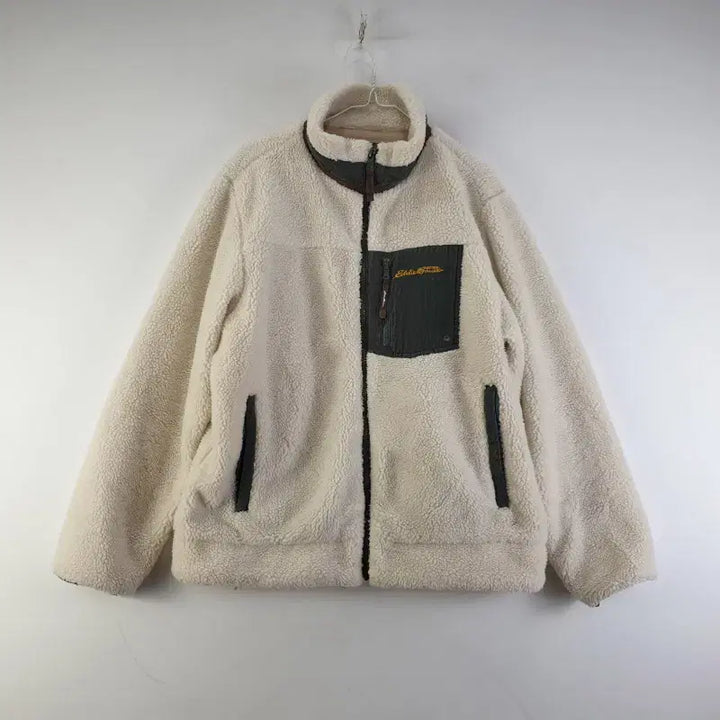 [BUNJANG] Eddie Bauer Men's White Dumble Jacket / 에디바우어 남성105 화이트 덤블 자켓 M1511