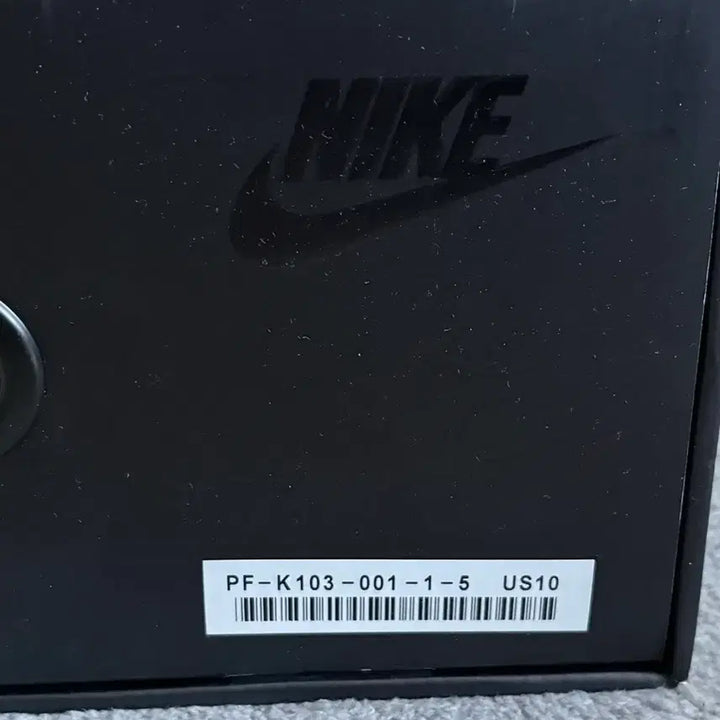 [BUNJANG] Nike Comme des Garcons Air Force 1 Mid Black Sneakers / (280) 나이키 X 꼼데가르송 에어포스 미드 블랙