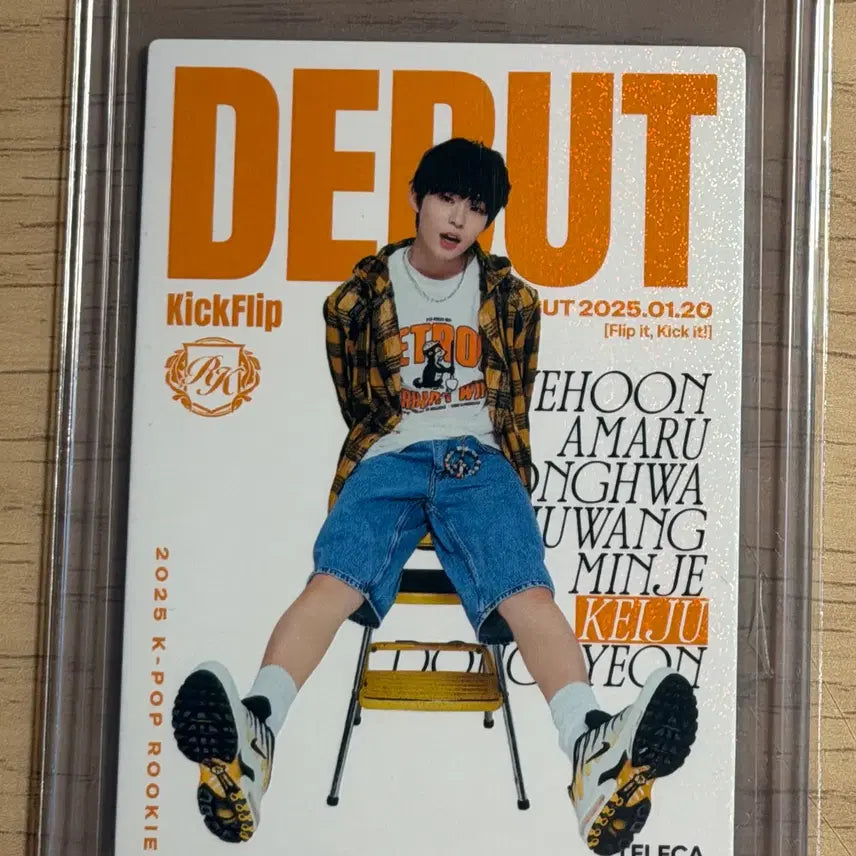 [BUNJANG] Tereca Kickflip Keiju Debut Card / 테레카 킥플립 케이주 데뷔카드