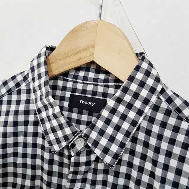 [BUNJANG] Theory Checkered Shirt / theory 띠어리 체크 셔츠