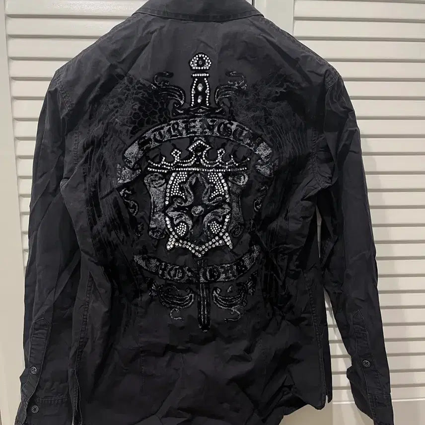 [BUNJANG] RUBINA Embroidered Shirt / 루비나 자수 장식 셔츠 RUBINA