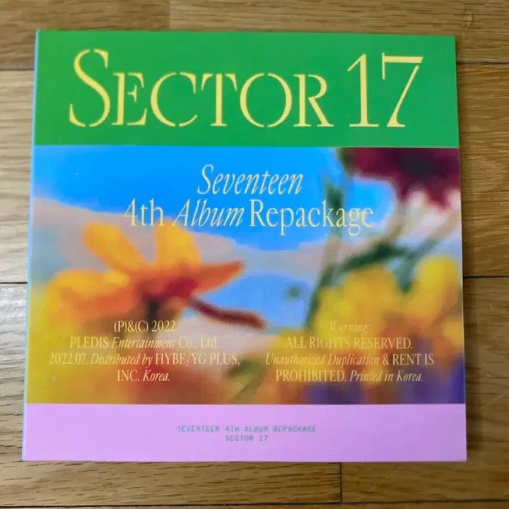 [BUNJANG] SEVENTEEN Sector 17 4th Album Repackage Album / 세븐틴 Sector 17 4집 리패키지 앨범