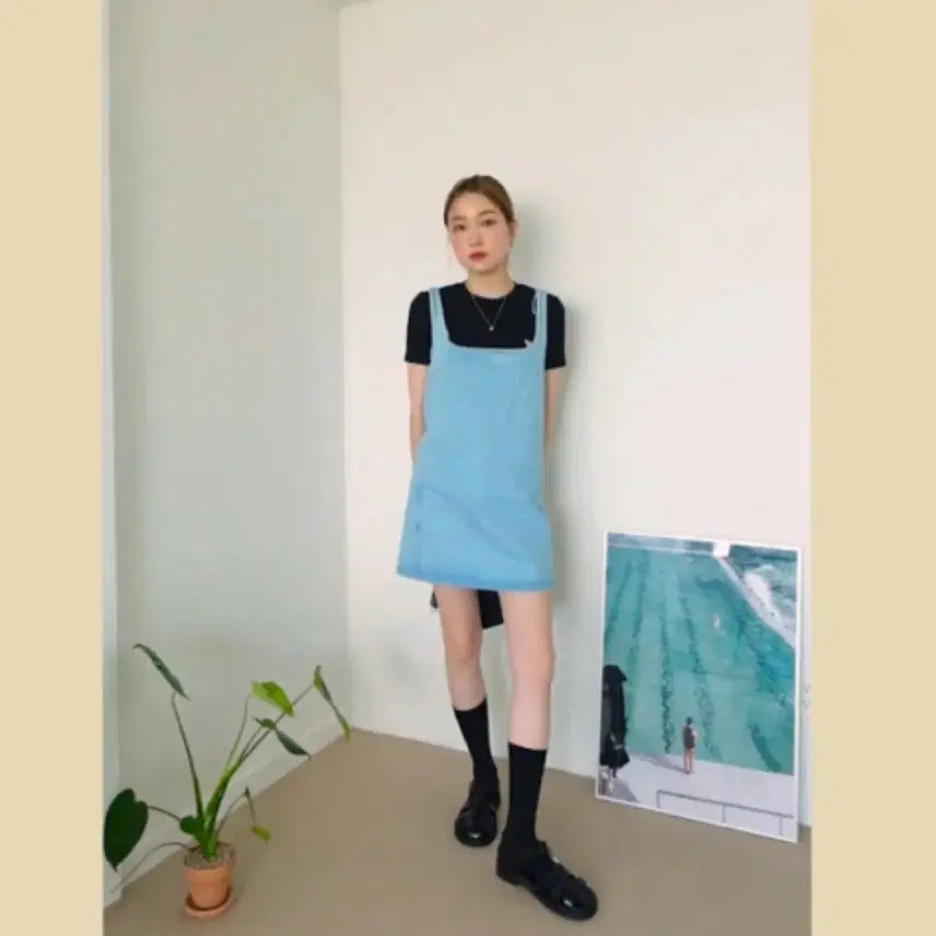 [BUNJANG] ZARA Denim Mini Dress / 자라 청원피스