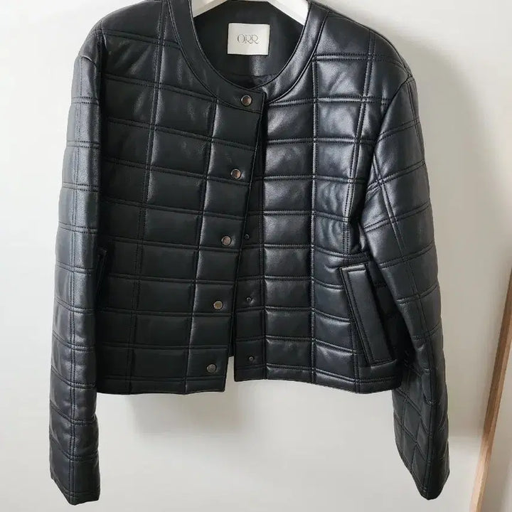 [BUNJANG] ORR Faux Leather Jacket / 오르ORR 레더자켓