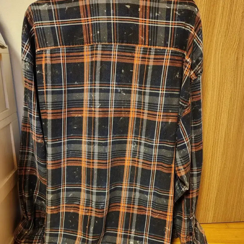 [BUNJANG] Juun.J Island Shirt Orange 52 / 준지 아일랜드 셔츠 오렌지 52