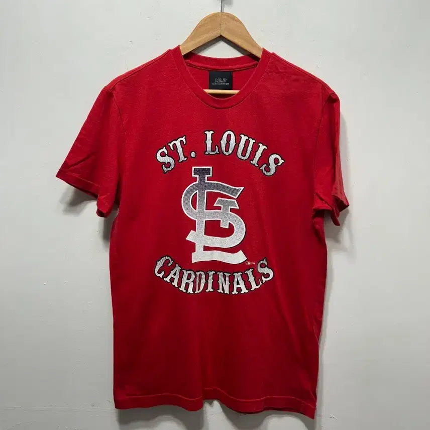 [BUNJANG] MLB St. Louis Cardinals Red T-shirt (Size 100) / MLB 세인트루이스 카디널스 빨간색 티셔츠 100사이즈