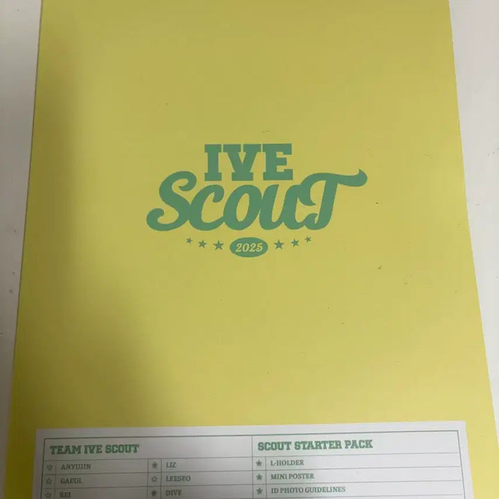 [BUNJANG] IVE Liz Scout MD Photo Kit / 아이브 리즈 스카우트 엠디 팝니다