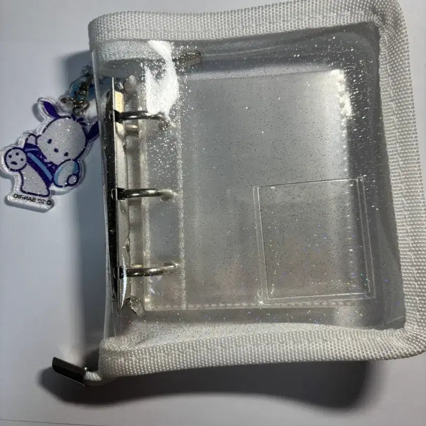 [BUNJANG] Transparent Photocard Binder with Keychain / 키링 투명 다이어리 포카  바인더
