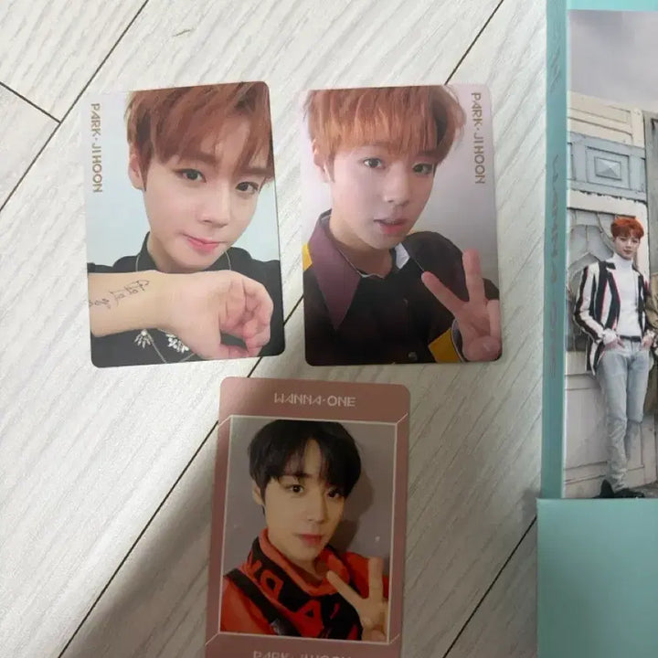 [BUNJANG] Park Jihoon Wanna One Photocard Bundle Set / 박지훈 약속해요 워너원 포카 (+ 앨범 무료로 드림)