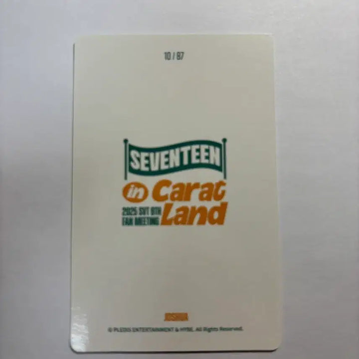 [BUNJANG] Seventeen Joshua Photocard / 세븐틴 조슈아 포토카드