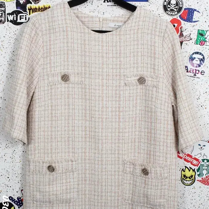 [BUNJANG] LE ANGE Tweed Dress / 여성F/ LE ANGE 트위드 원피스 BG/17-7