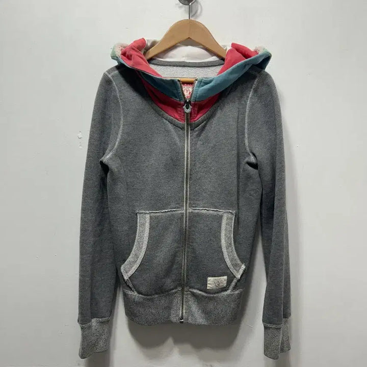 [BUNJANG] True Religion Grey Hooded Zip-up XS / 트루릴리젼 그레이 후드집업 XS
