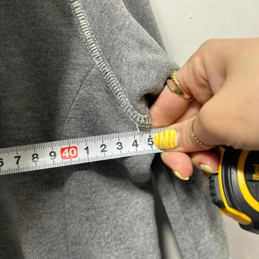 [BUNJANG] True Religion Grey Hooded Zip-up XS / 트루릴리젼 그레이 후드집업 XS