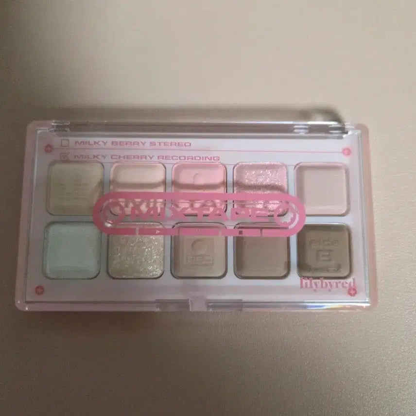 [BUNJANG] Lilybyred 10 Milky Cherry Recording Palette / (새상품)릴리바이레드 팔레트 10호 밀키체리레코딩