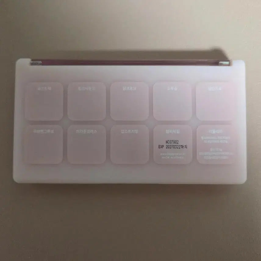 [BUNJANG] Lilybyred 10 Milky Cherry Recording Palette / (새상품)릴리바이레드 팔레트 10호 밀키체리레코딩