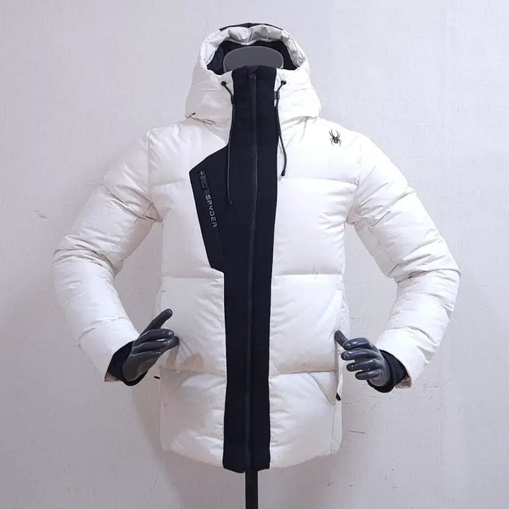 [BUNJANG] Spyder White Padded Jumper / Spyder 스파이더 화이트 패딩 점퍼