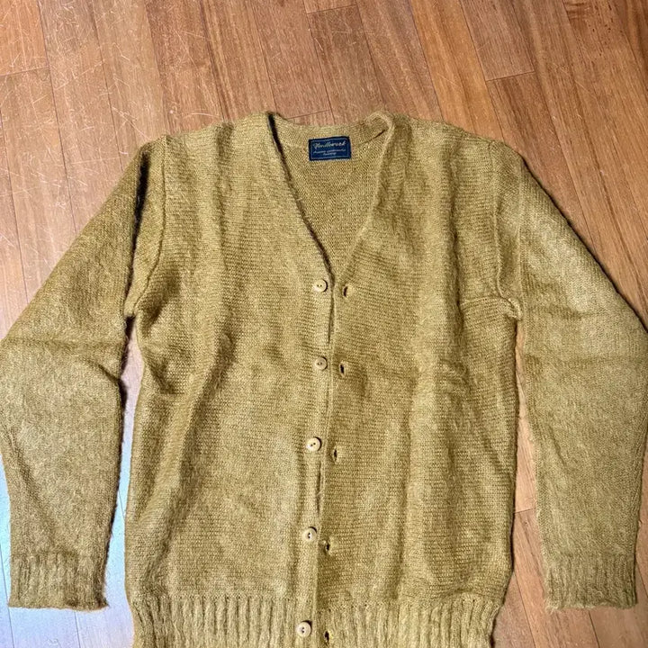 [BUNJANG] Needlework Mohair Cardigan / 니들워크 모헤어 가디건