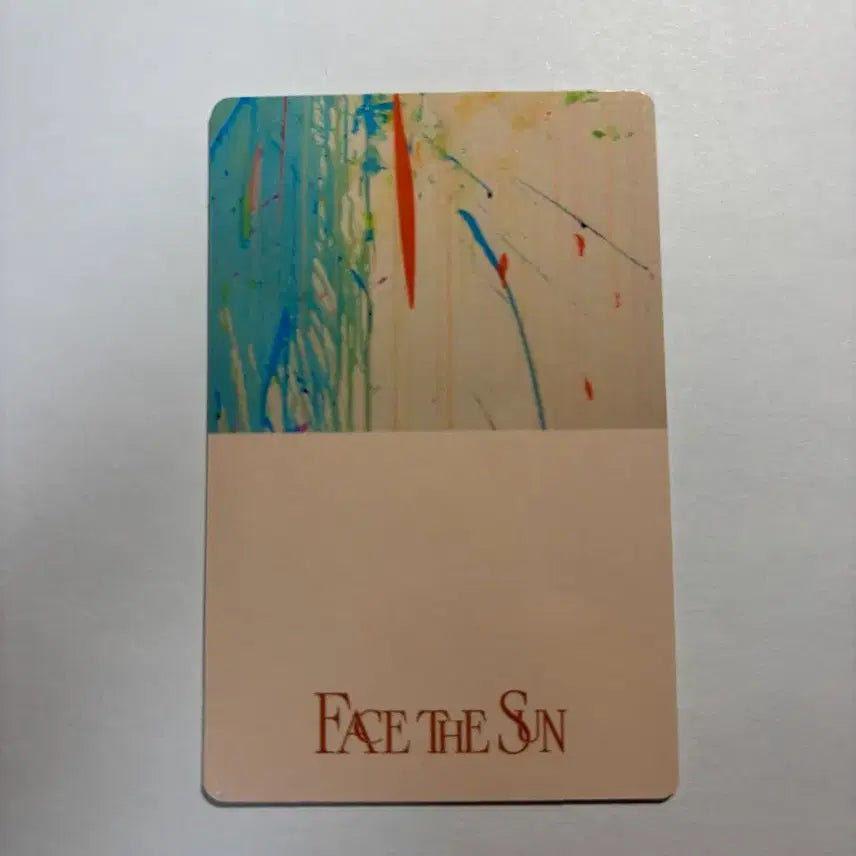 [BUNJANG] Seventeen S.Coups Face the Sun Photocard / 세븐틴 에스쿱스 승철 페이스 더 선 포토카드