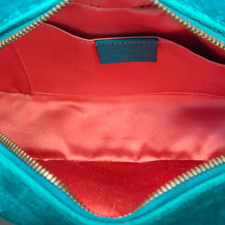 [BUNJANG] Gucci GG Marmont Small Crossbody Bag / 구찌 벨벳 마틀라세 GG 마몽 스몰 크로스백