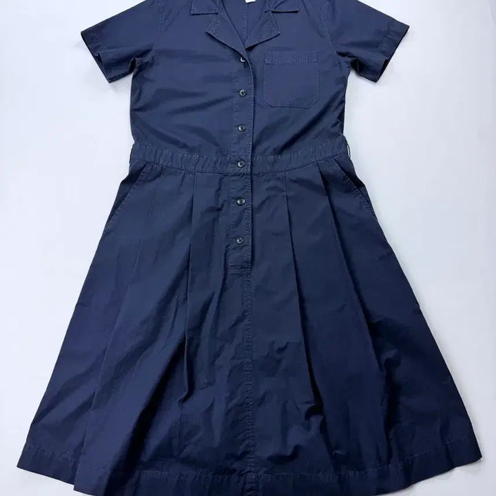 [BUNJANG] MHL Margaret Howell Cotton Dress Navy / MHL 마가렛호웰 코튼 원피스 네이비