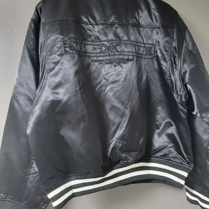 [BUNJANG] Solid Homme Black Varsity Jacket (Size 48) / 솔리드옴므 블랙 바시티 자켓(48사이즈) 새상품