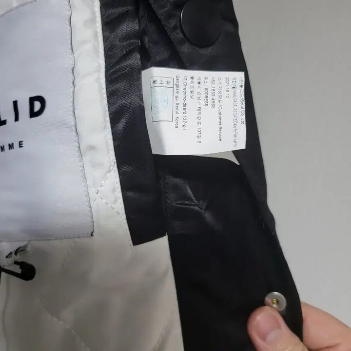 [BUNJANG] Solid Homme Black Varsity Jacket (Size 48) / 솔리드옴므 블랙 바시티 자켓(48사이즈) 새상품