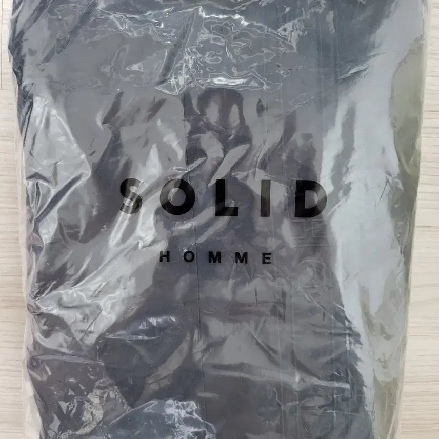 [BUNJANG] Solid Homme Black Varsity Jacket (Size 48) / 솔리드옴므 블랙 바시티 자켓(48사이즈) 새상품