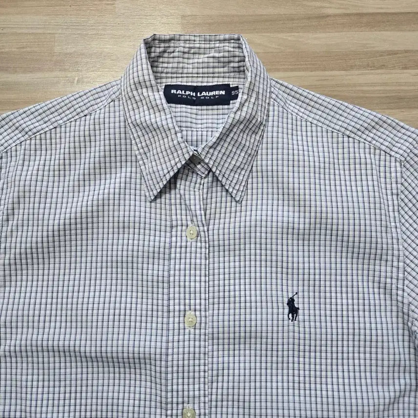 [BUNJANG] Polo Ralph Lauren Checkered Long Sleeve Shirt / 여95/ 폴로 랄프로렌 체크 긴팔 셔츠