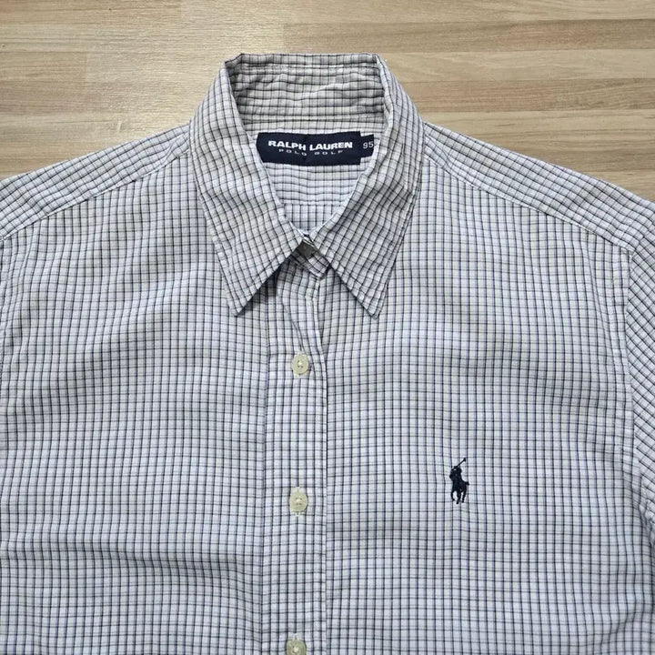 [BUNJANG] Polo Ralph Lauren Checkered Long Sleeve Shirt / 여95/ 폴로 랄프로렌 체크 긴팔 셔츠