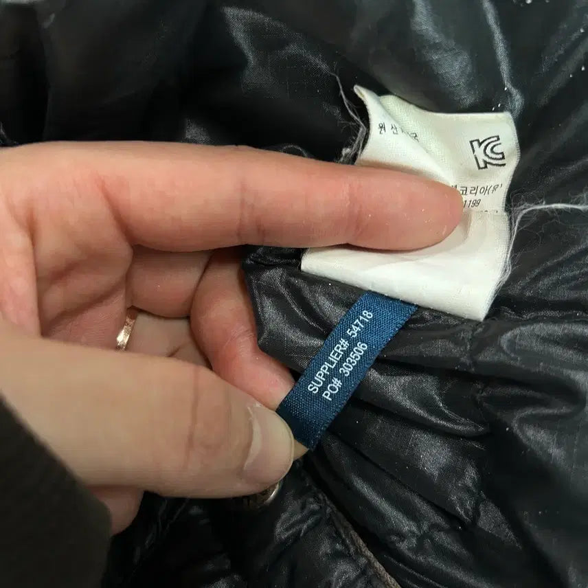 [SOLD OUT] 폴로 랄프로렌 블랙 패딩 조끼 m