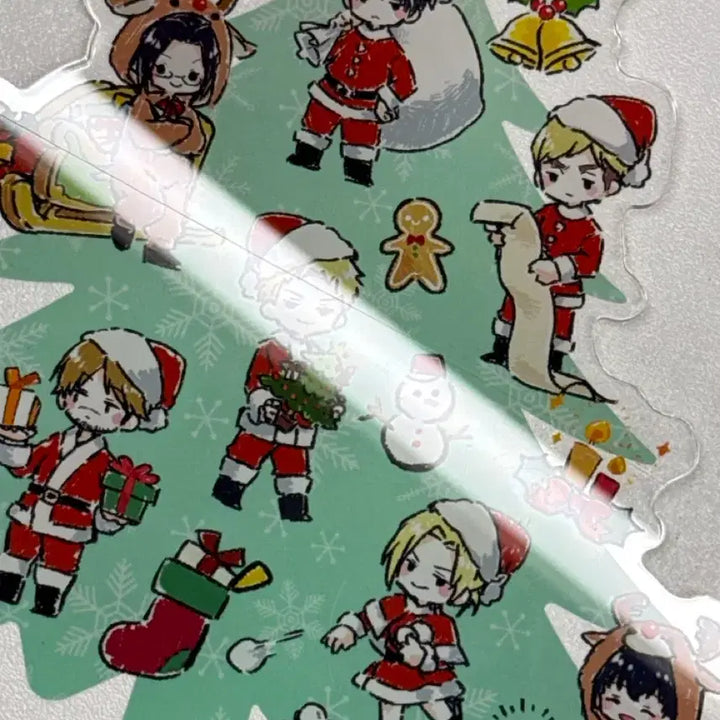 [BUNJANG] Attack on Titan Christmas Acrylic Stand / [진격의 거인] 크리스마스 아크릴 스탠드