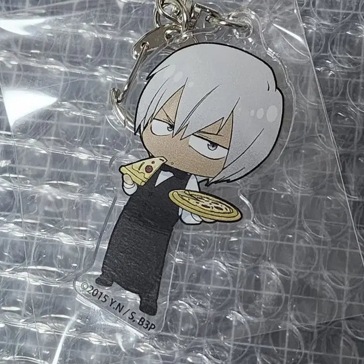[BUNJANG] Blood Blockade Battlefront Zapp Acrylic Keyring Strap / [새상품] 혈계전선 재프 아크릴 키링 스트랩