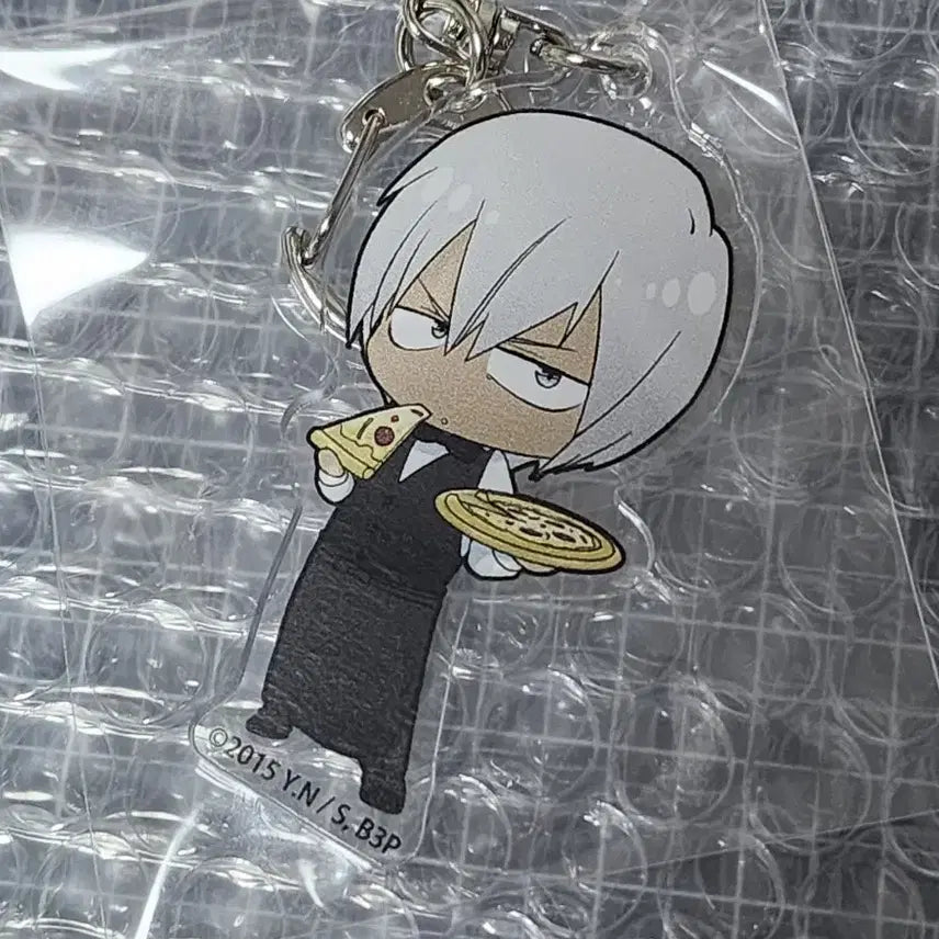 [BUNJANG] Blood Blockade Battlefront Zapp Acrylic Keyring Strap / [새상품] 혈계전선 재프 아크릴 키링 스트랩